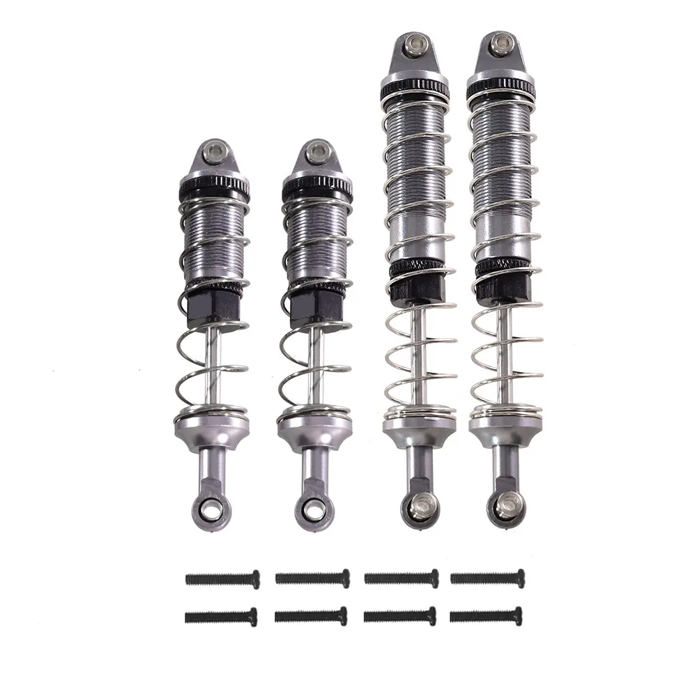 WLtoys 1/12 12428 12423 12429 CNC 알루미늄 쇼크 업소버 - 오일 충전 전후방 유니버설 업그레이드 RC 크롤러 트럭용