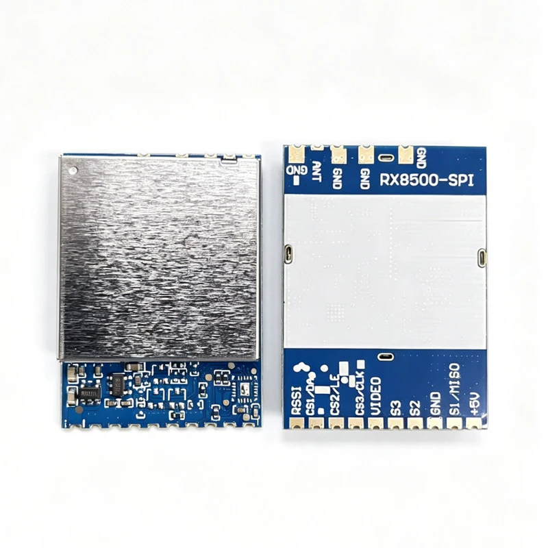 1PCS RX8500-SPI 8.5GHz VRX Wireless Video Receiving FPV Receiver Module Supports 6000-8500MHz SPI Frequency Mode for RC Drone