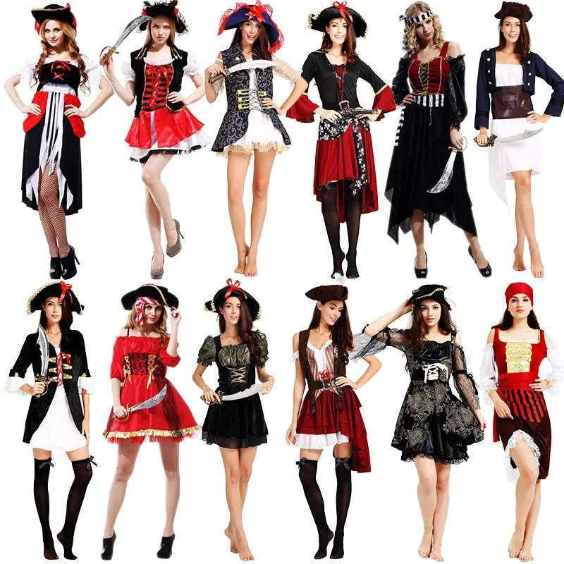 Сексуальный женский костюм для косплея для девочек, карибский испанский пиратский костюм, платье, шляпа, косплей для взрослых, костюмы на Хэллоуин, фантазии, одежда MN11 Сексуальный женский костюм для косплея для девочек, карибский испанский пиратский костюм, платье, шляпа, косплей для взрослых, костюмы на Хэллоуин, фантазии, одежда MN11