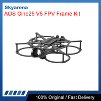 AOS Cine25 V5 FPV Frame Kit compatible with O4 Air Unit Pro / O3 Air Unit / HD Vista / BLITZ Whoop 1.6W VTX for FPV Parts