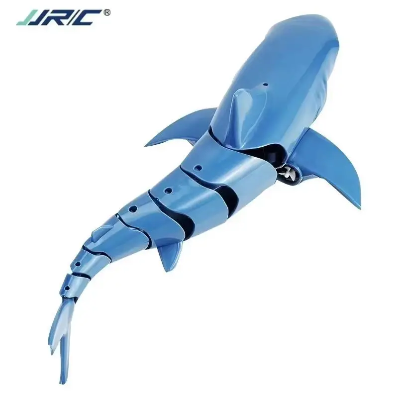 JJRC New 2.4G Remote Control Shark Shaped Boat Rechargeable Summer Children's Water Toy Gift Fast Shipping High Quality RC Boats