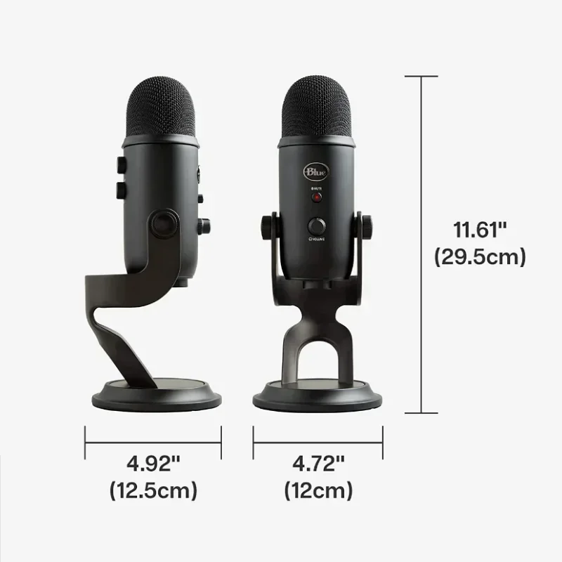 2025 ميكروفون USB أزرق يتي ميكروفونات مكثف احترافية لتسجيل أغنية K مرساة صوتية حية للألعاب للكمبيوتر الشخصي #6