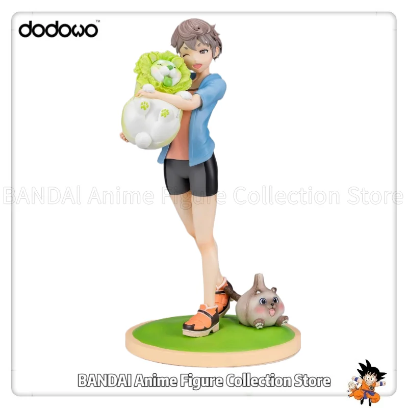 In Stock Original Dodowo AniMester Vegetable Fairie Xiao Cai and Cabbage Dog 1/7  Figures Toys Birthday Gifts