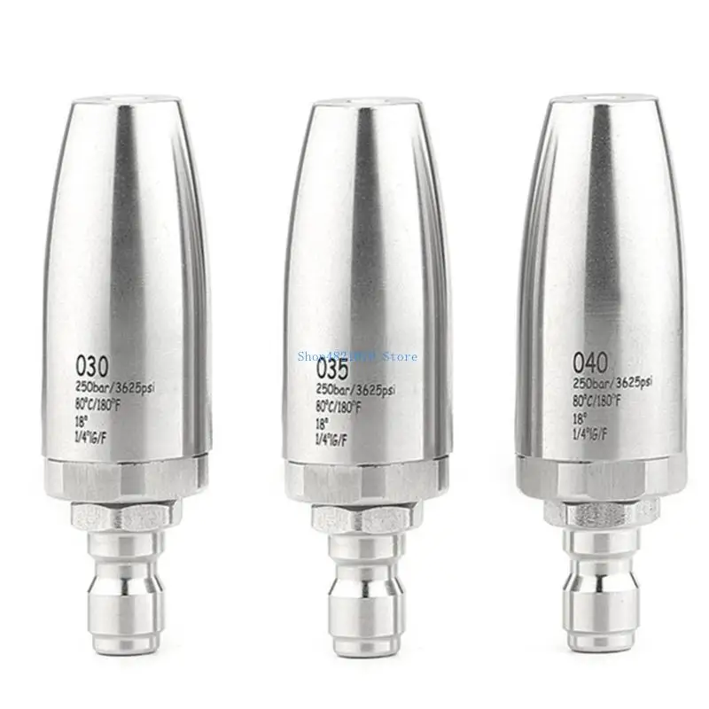 T3LF قابل للتعديل ارتفاع ضغط المياه فوهة مناسبة لعشاق السيارات البستانيين مهام التنظيف المكثفة إزالة الأوساخ #3