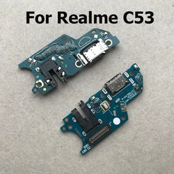 New For Realme C53 USB Charging Dock Board Jack Plug USB Charger Port Connector Flex Cable