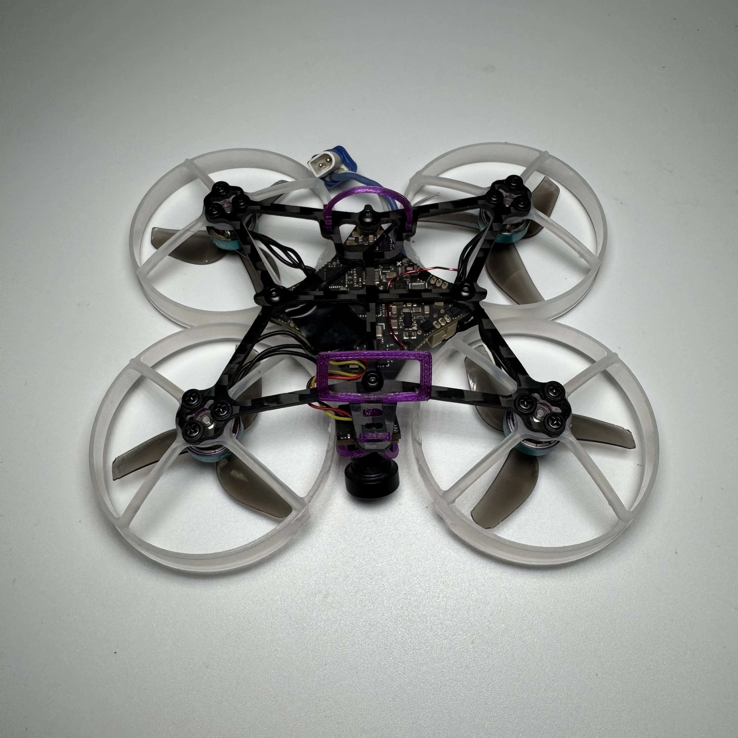 For BetaFPV Air75 FPV Drone Body Frame Rack Thickness 1.5mm Carbon Fiber Chassis Compatible with 1S 75mm Analog Tiny Whoop