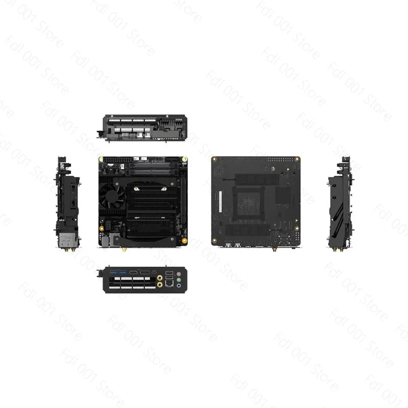 For MINISFORUM BD770i R7 7745HX dual PCIe 5.0 M.2 Mini-ITX motherboard