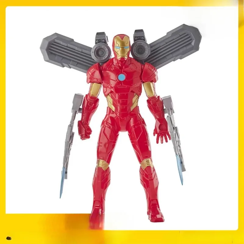 New Marvel The Avengers Iron Man Personalized Creative Children's Figure Toy Gift Cartoon Anime Movie Character Desktop Ornament