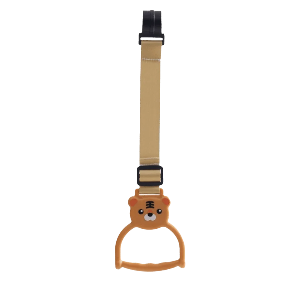 New Cartoon Pull Up Rings Dangling Durable Walking Assistance Rings Portable Toddler Stand Up Rings Toddler