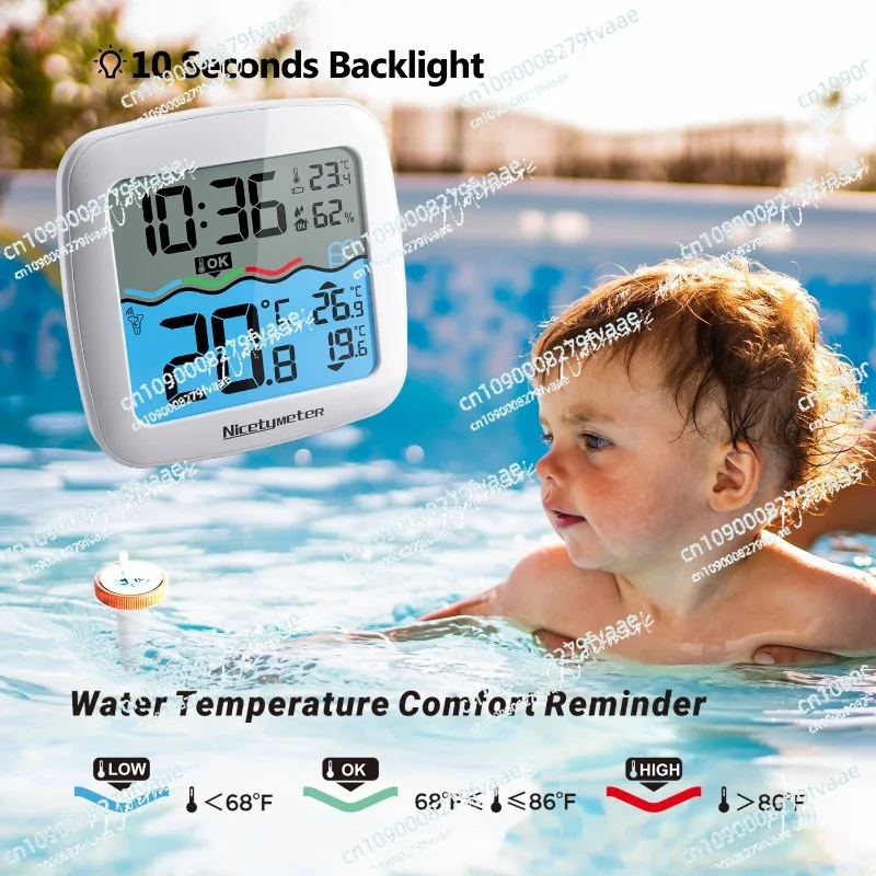 Piscina wireless |   schermo di visualizzazione ad alta definizione, progettazione dell'acqua galleggiante, monitoraggio dell'acqua multi-scena e in tempo reale