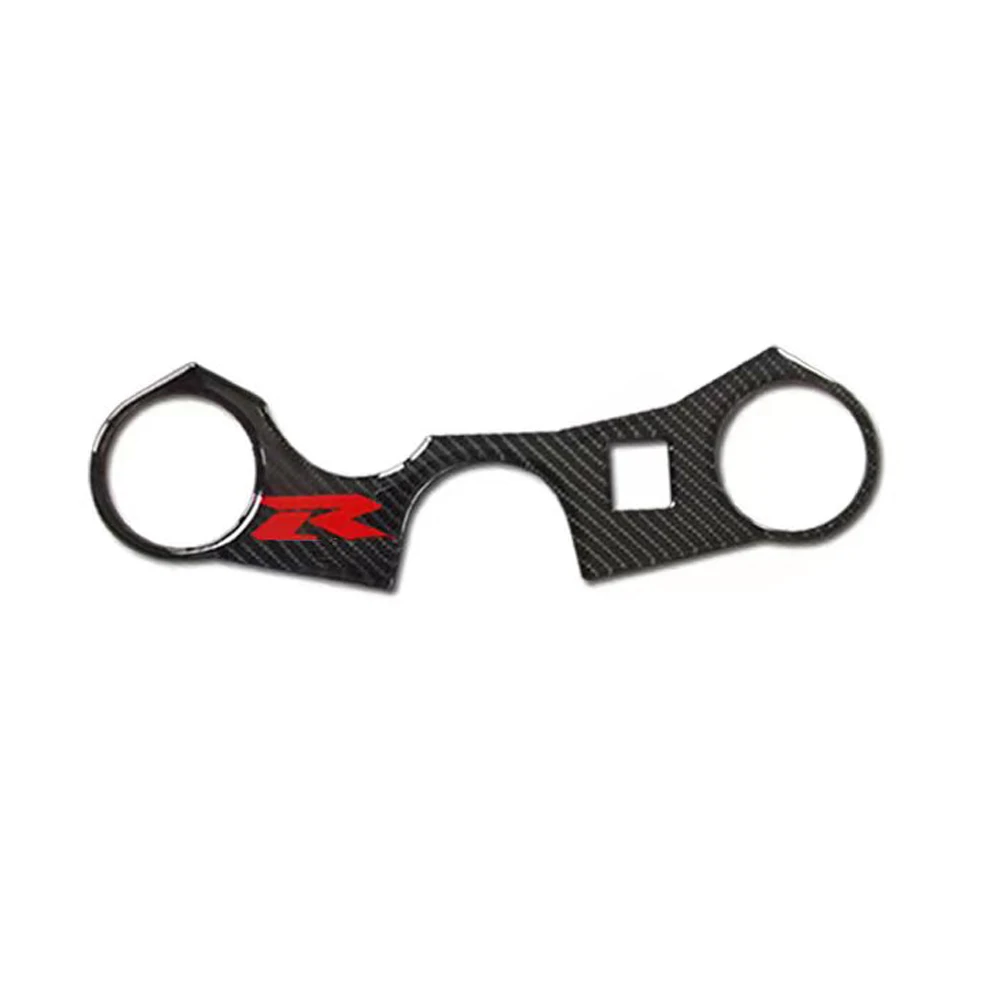 Carbon Tank Cap Sticker Tank Pad Fork Triple Tree Upper Clamp Decal red For SUZUKI GSXR GSX-R 600 750 K7 K8 K9 L1 L2 L3 L4 L5 L6