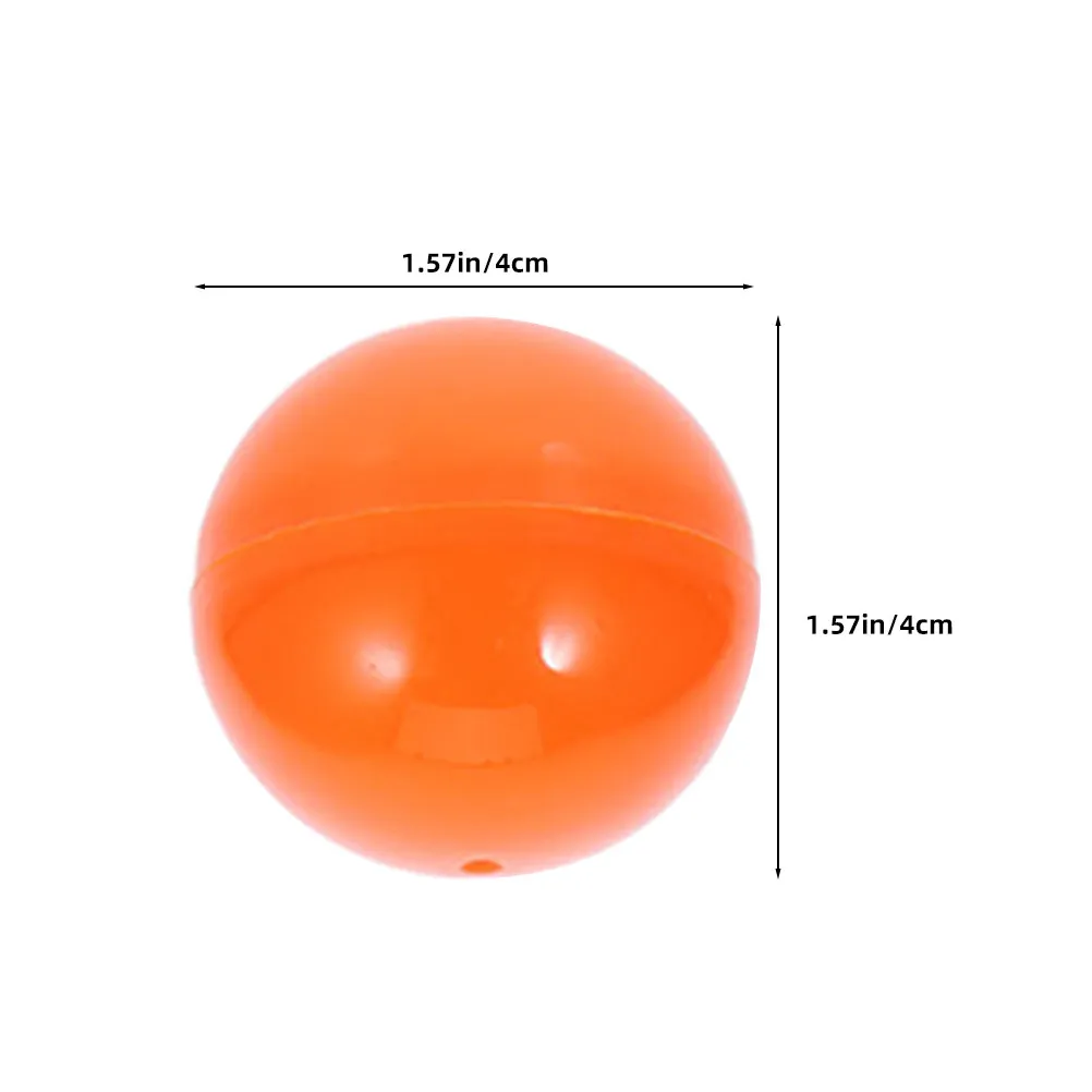 50pcs Bingo Balls Openable Plastic Lottery Spherical Lightweight Game Party Activity Props Raffle Drawing Ball Reusable Durable