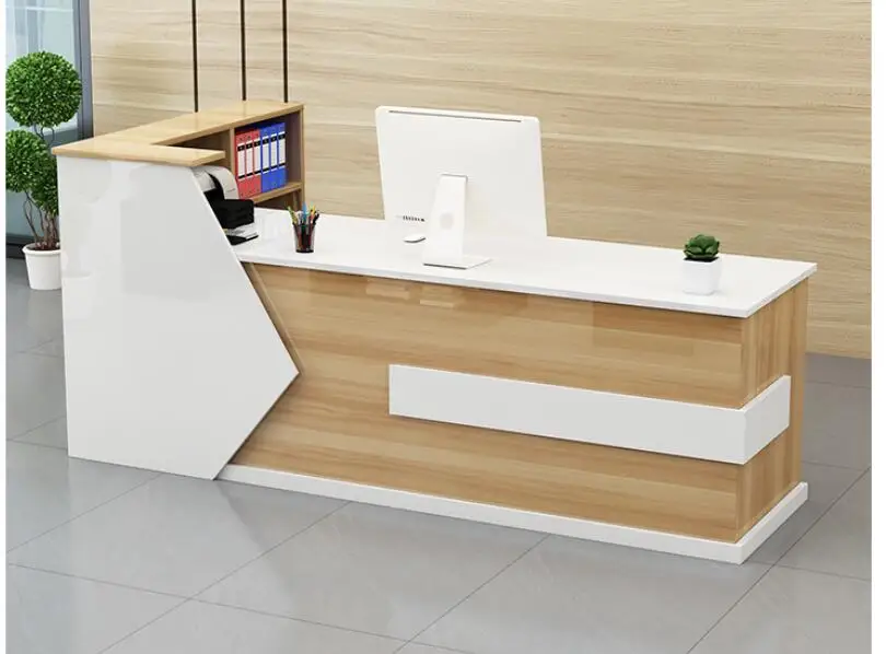 Cashier Simple Modern Clothing Store Beauty Salon Corner Bar Counter Small Commercial Supermarket Reception Desk