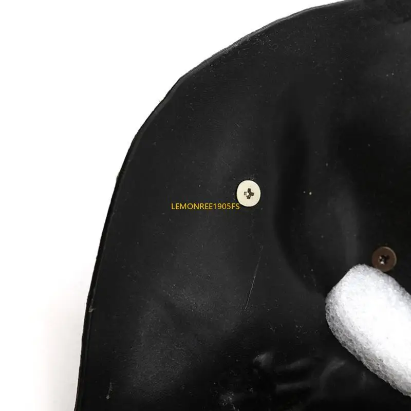 Dxae Rivet Rhinestones Mask Mask Half Face Mask voor vrouwen mannen Halloween Masquerade Cosplay