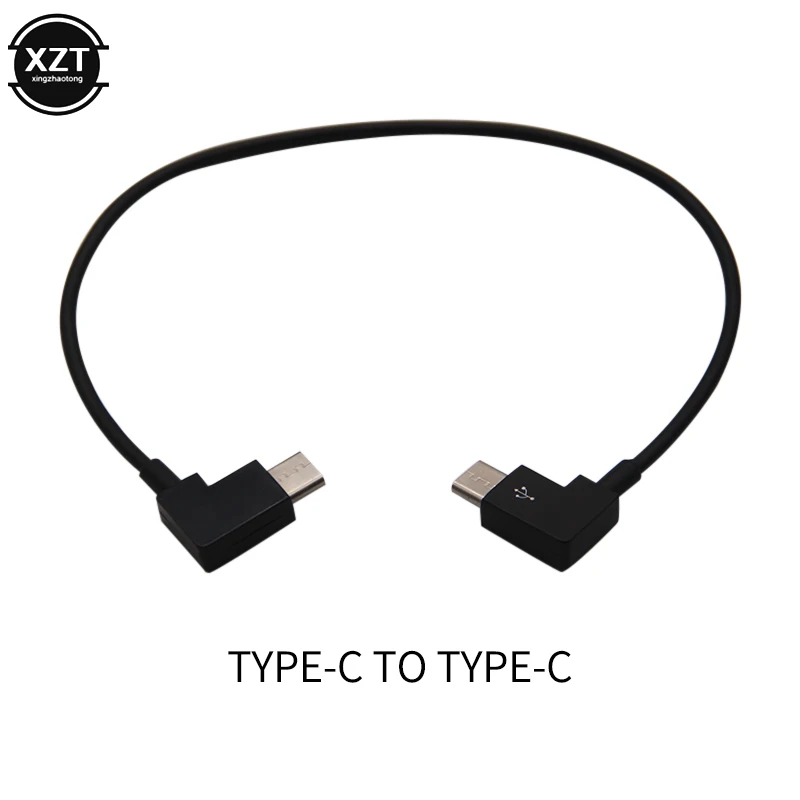 30cm Universal Cable for DJI Mavic Air 2 TYPE-C To Micro-USB Data Adapter Charging Connector Remote Control Cable for iPad Phone