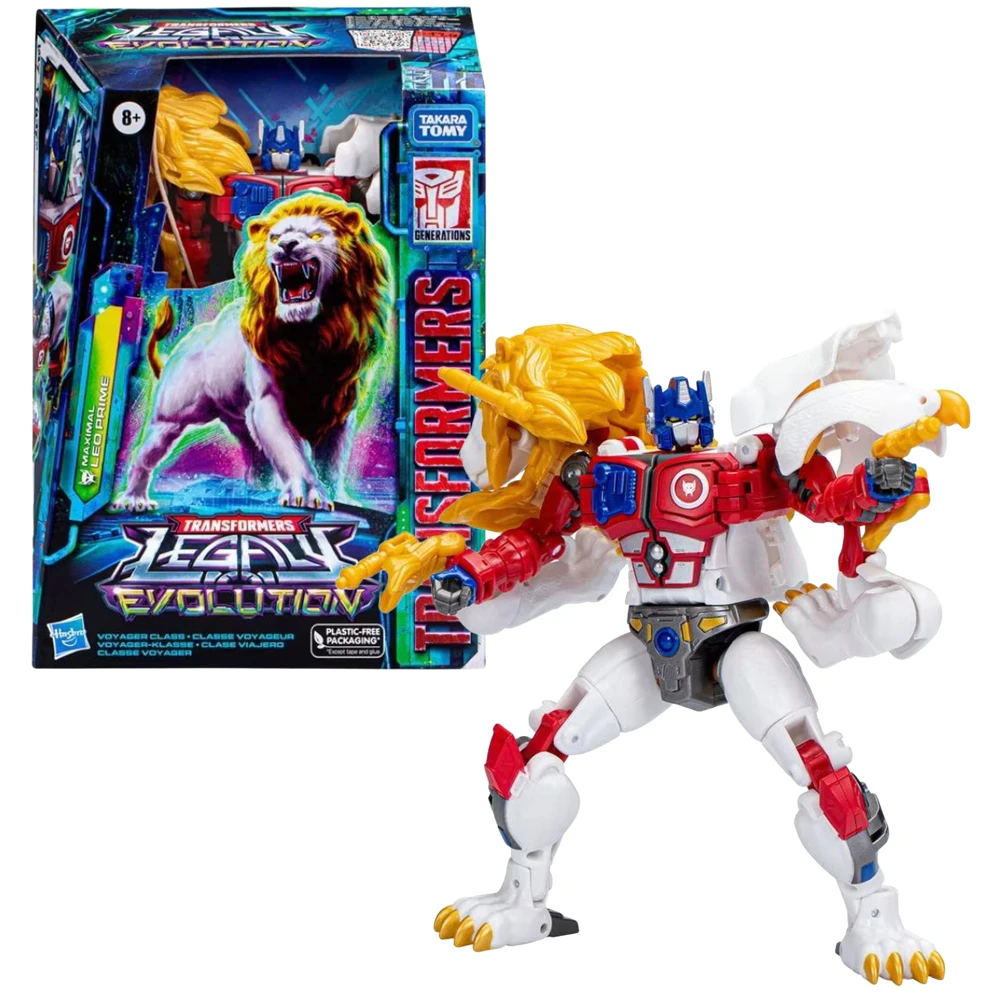 Hasbro Transformers Toys Legacy Evolution Maximal Leo Prime Voyager 7-inch Action Figure Gift for Boys and Girls F7206