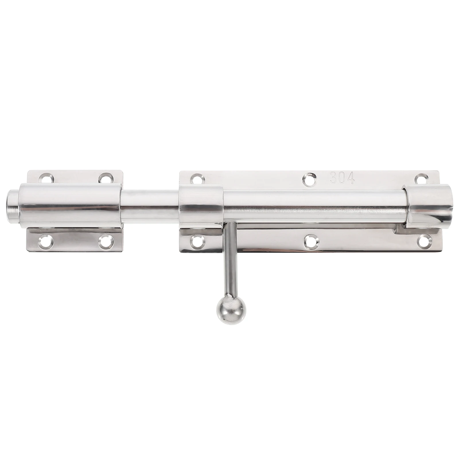 

1pc Thickened Door Lock Stainless Steel Window Latch Home Safety Keyhole Bolt Useful Blank Privacy Bedroom Bathroom