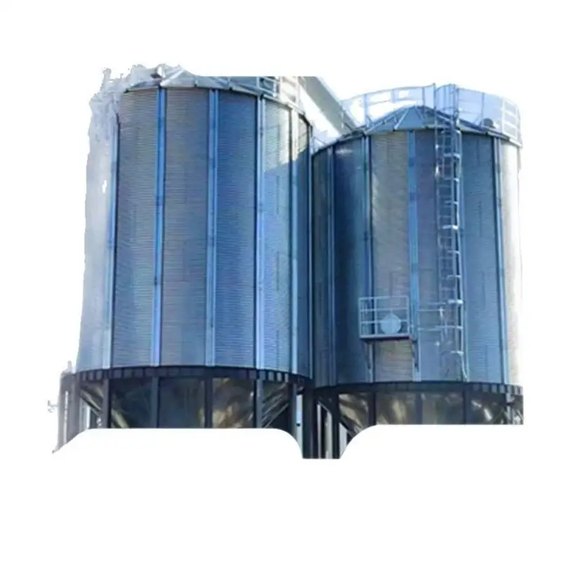 

Large grain storage steel silo