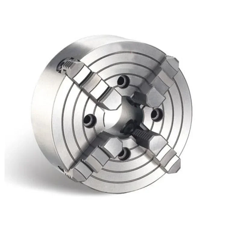 K72 Series 4-Jaw Manual Jaw Chuck Hardened Steel Lathe Tool for CNC Lathe Machine Factory Direct Low-Cost Clamping Chuck