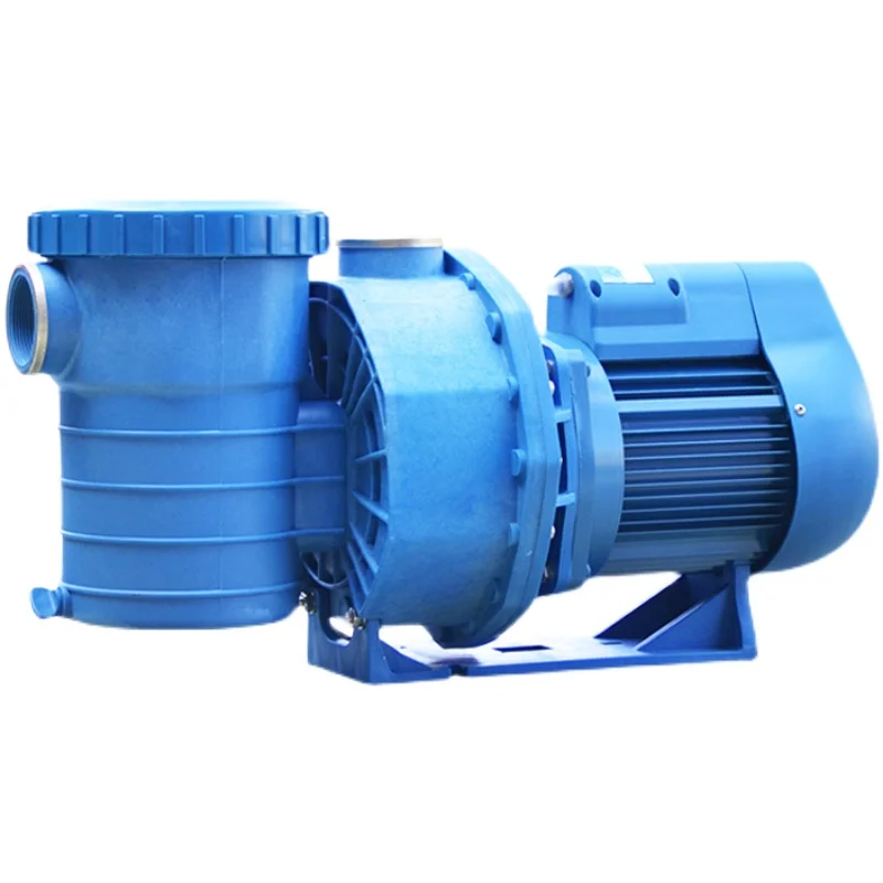 

Swimming pool circulating filtration water pump with high flow rate and hair collector plastic silent water pump