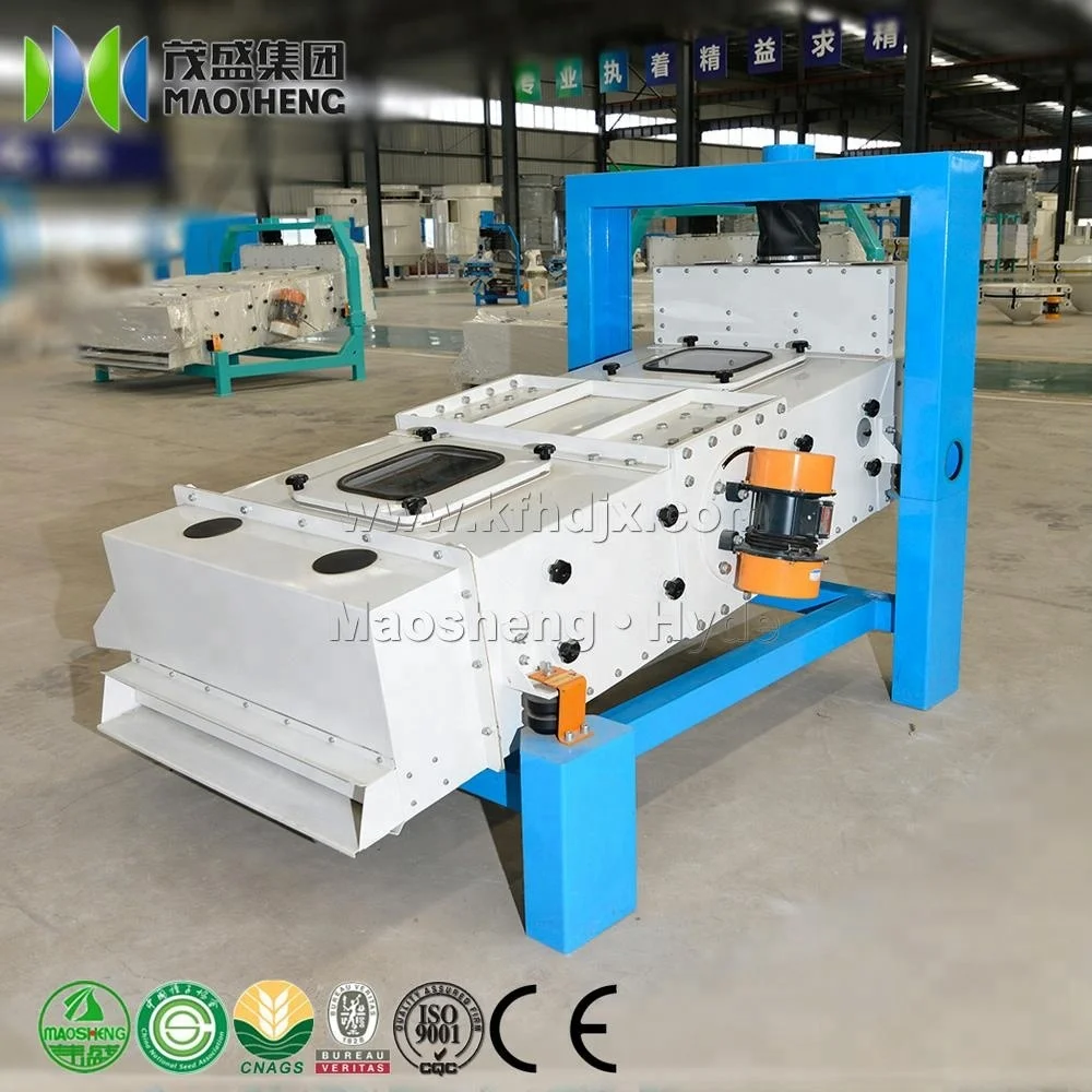 Automatic Farming Processing Grain Sorting Seed Cleaner Vibration Screening Machine Grains Sieving Machine