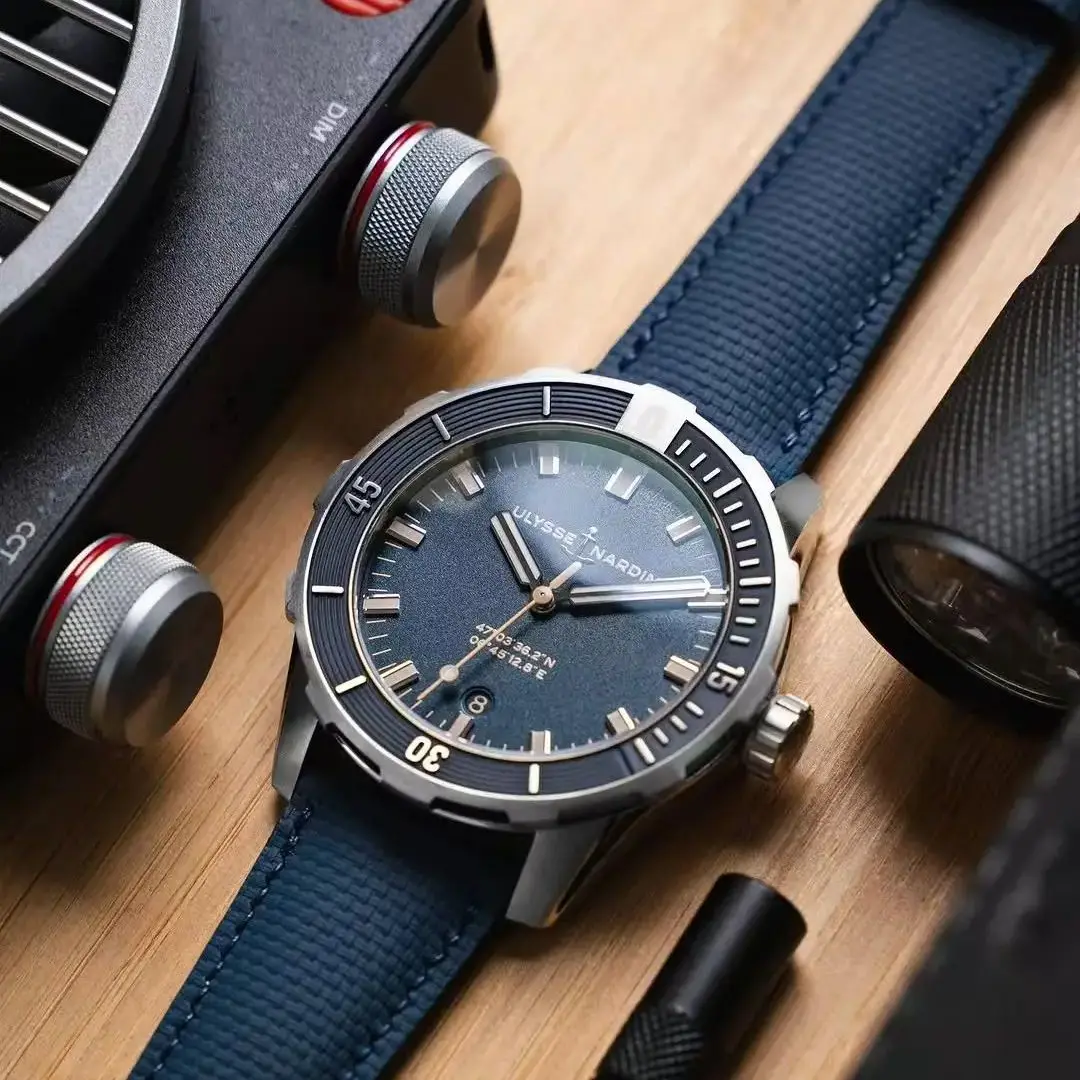 New Design Sailcloth Signature Strap delug design For Seiko Rolex Omega Cartier Santos Signature Watch 18/19/20/21/22mm Size