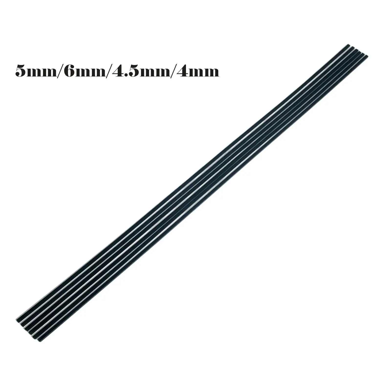 6x Pool Table Edge Strips Cloth Repair Trim Strips for Snooker Replace Black