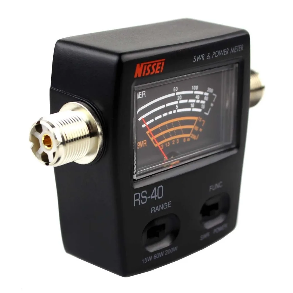 Power SWR  Standing-Wave Meter RS-40 0-20W MJ-MJ Connector,Replacing Redot 1050A UV Dual Band Dynamo meter for Walkie