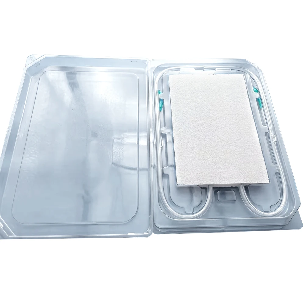 

New Arrival Self-Adhesive Wound Dressing Kits Sterile NPWT Negative Pressure Therapy Dressing Transparent Film Wound Drainage