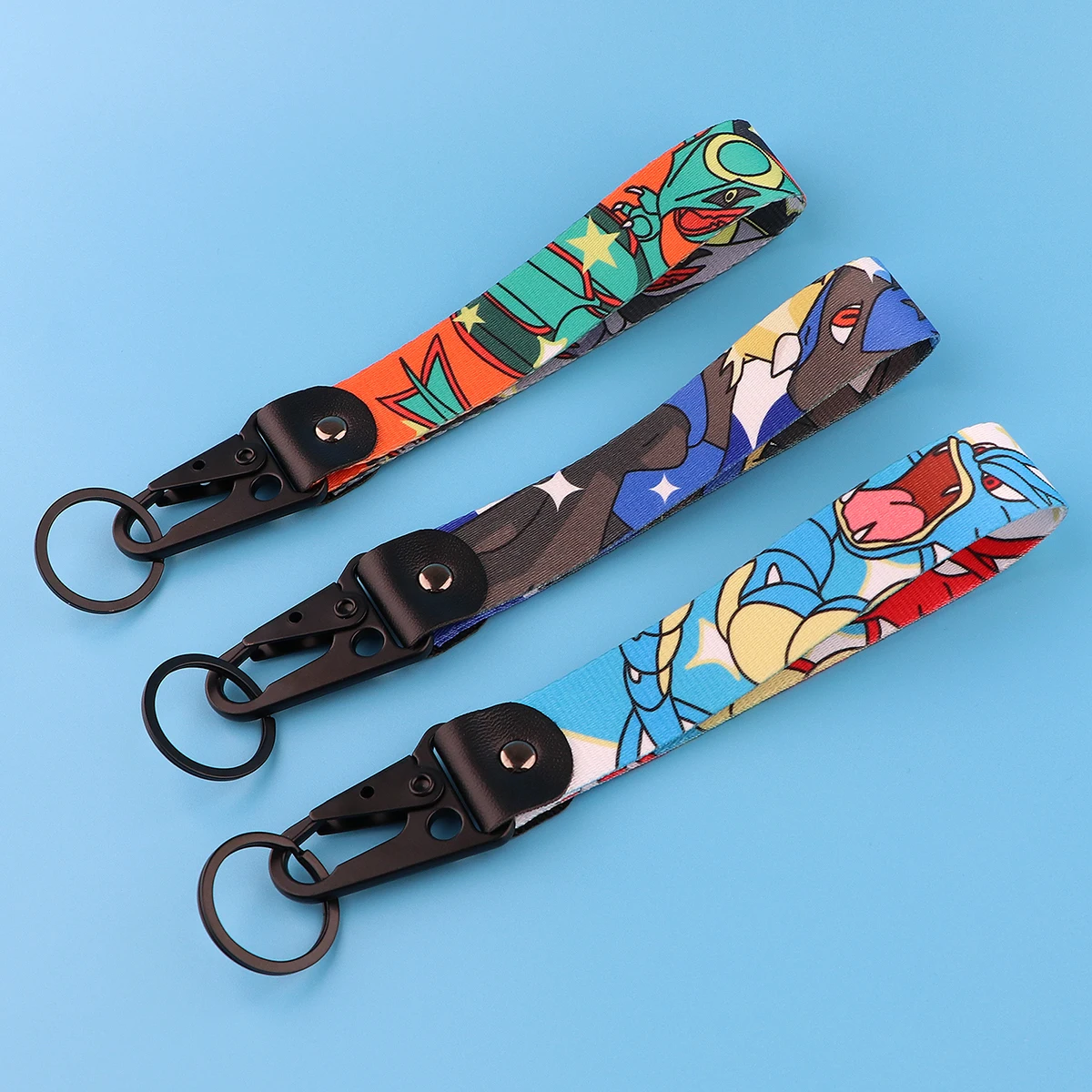 Cute Gengar Key Chain, Anime Game Lanyard