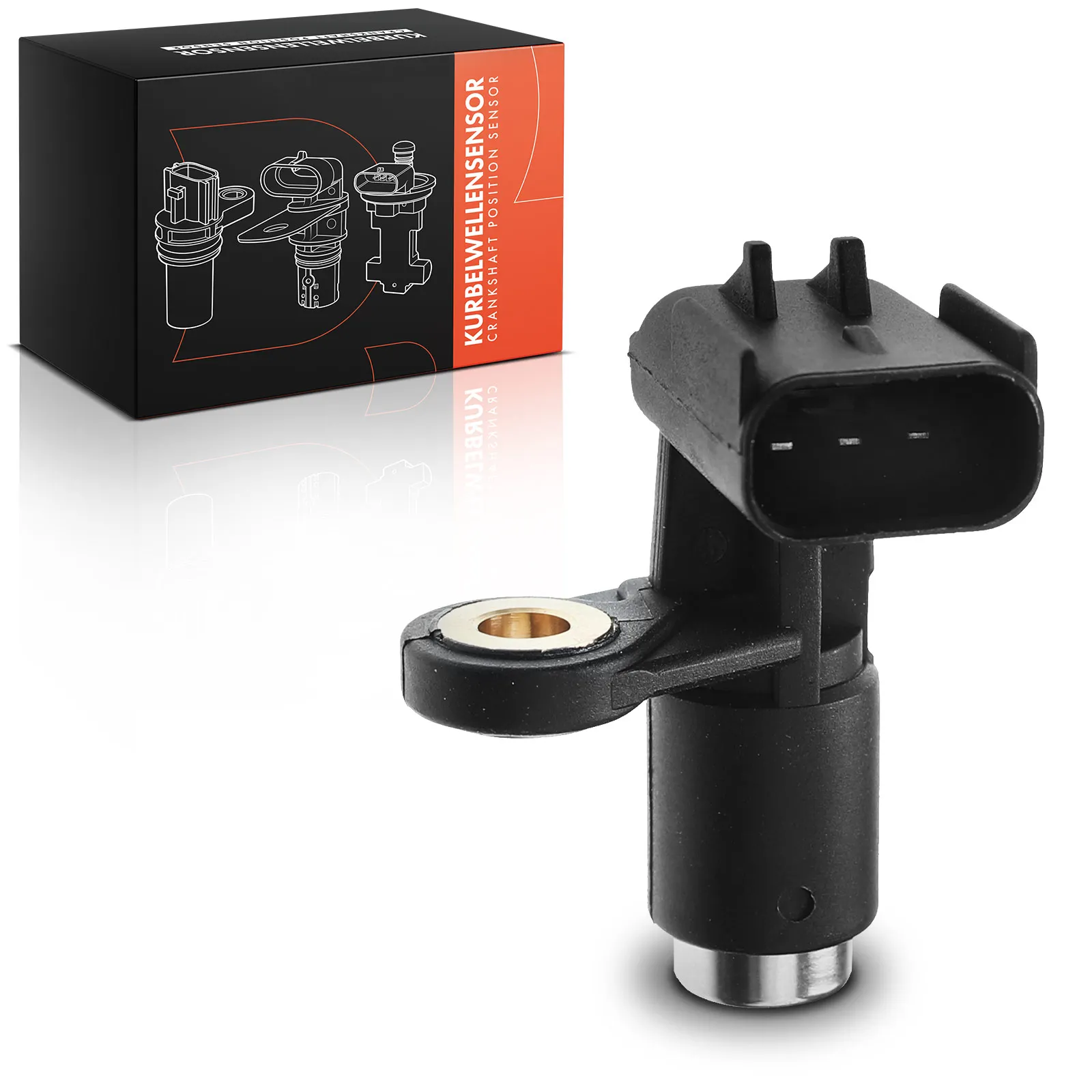 Frankberg 1x Krukas Sensor Pulssensor voor Chrysler Concorde Voyager IV Dodge Caravan Viper Jeep JK 4609153AE 4609153AF