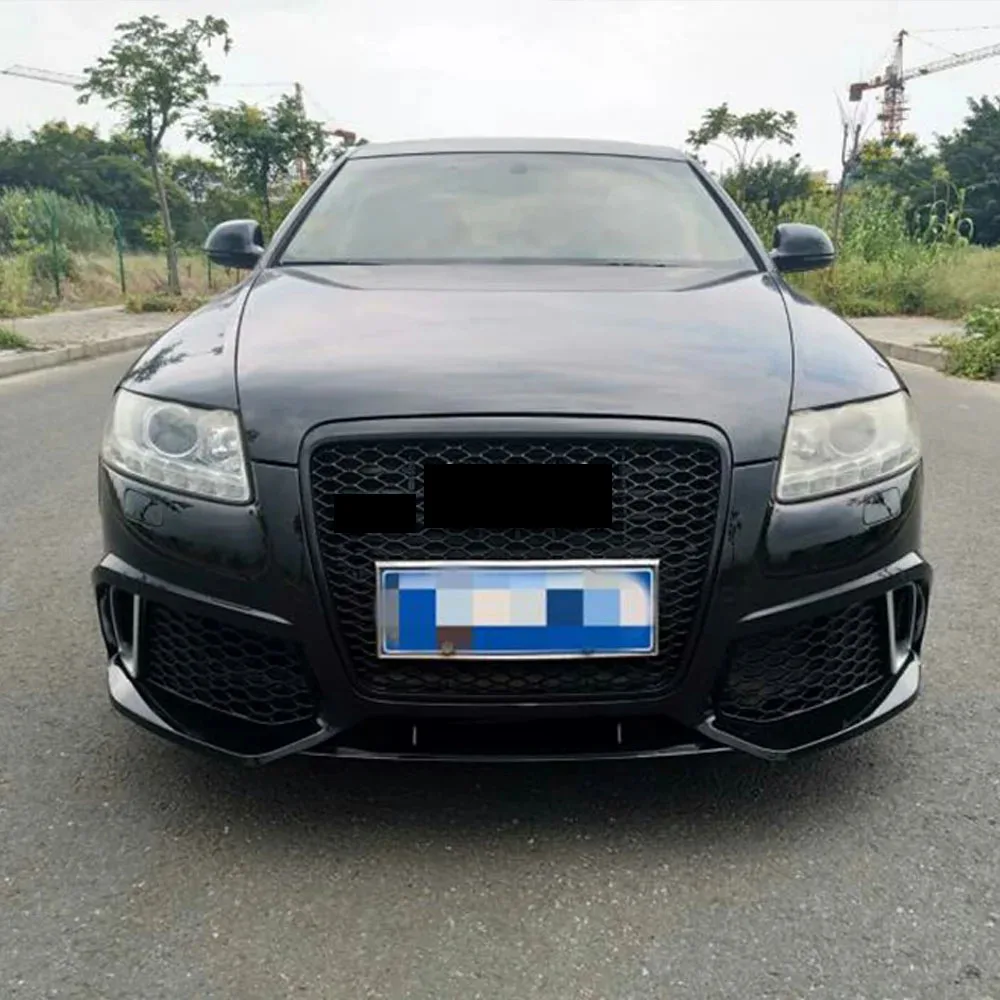 المصد الأمامي لسيارة Cc الأصلية مناسبة للسيارة A6 RS6 C6 2005 2006 2007 2008 2009 2010 2011 #4