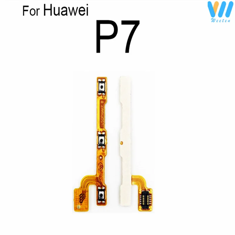 For Huawei P7 P8 P9 P10 P20 Pro P10 P9 Plus Lite-Mini Mini Power Volume Buttons Flex Cable Side Keys Switch Flex Part P9 P8 Lite