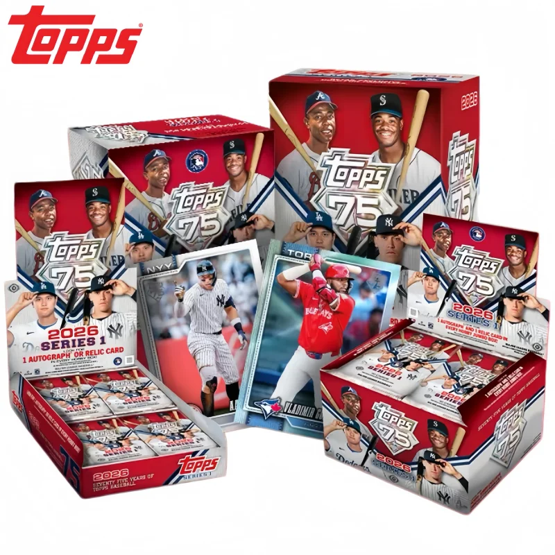

Topps 2026 75th Anniversary MLB Series 1 Baseball Jumbo Hobby Mega Box Star Otani Collection Card Gift For Adult Sport Collector