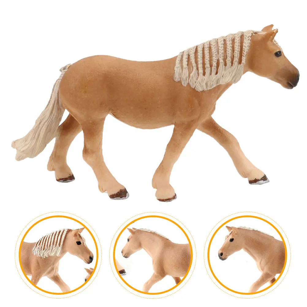 

Имитация лошади из ПВХ, реалистичная фигурка животного для декора дома, спальни, детской комнаты, украшение для интерьера, ландшафтный декор для вечеринок