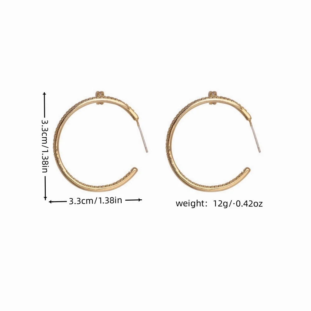 New High-end Pavé Zircon Earrings For Women Party Earrings High-end Jewelry Earrings Accessories Valentine's Day Gift image 3