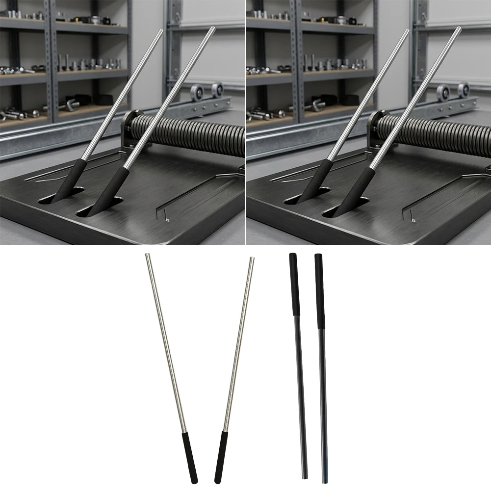 Galvanized Steel Spring Rod for Garage Door 4 inch 1/2 inch 16.75 inch Rust Rod for Door Spring Tension Support