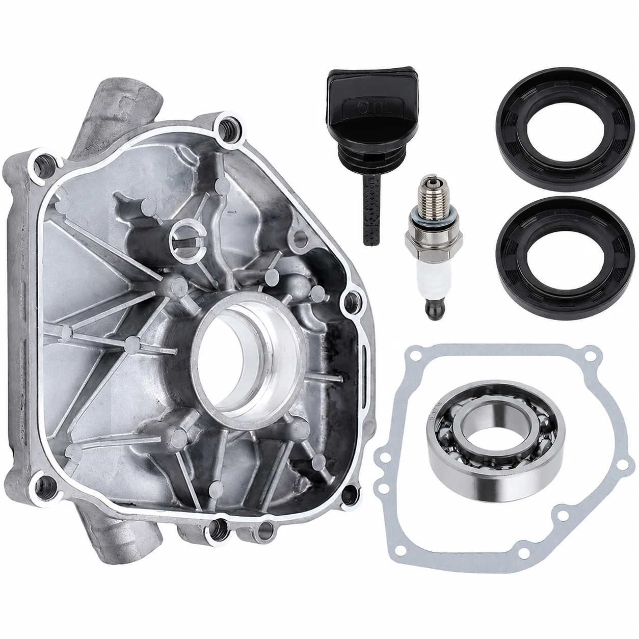Replacement Kit 91201-Z0T-801 Oil Seal 25x41.25x6mm for Honda GX160 GX200 Lawn Mower Engine Crankcase Cover Bearing Gasket