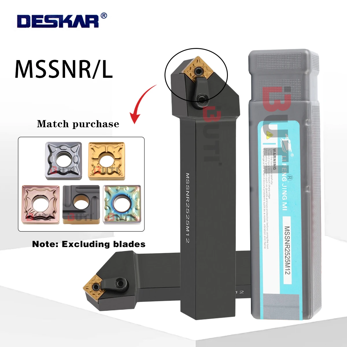 

MSSNR1616 MSSNR2020 MSSNR2525 DESKAR 100% оригинальный внешний цилиндрический держатель инструмента с числовым программным управлением Токарный инструмент Токарный станок тоже