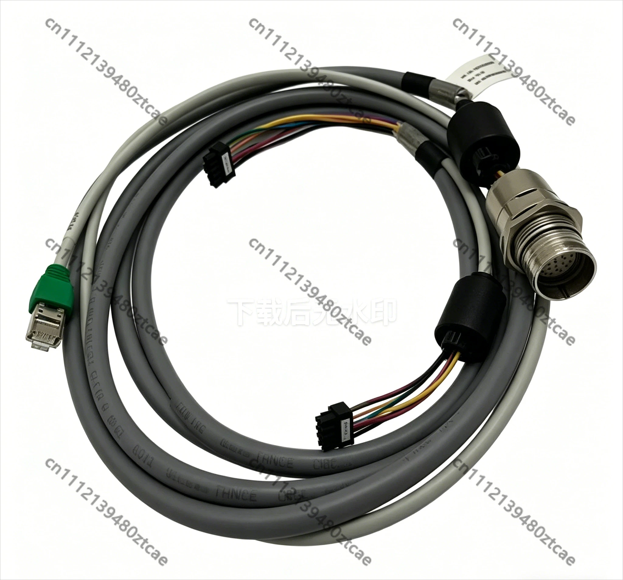 3HAC035802-001 3HAC035802001 Robot Pendant Cable, Compatible with ABB Industrial Robot Controller Connection Harness Replacement