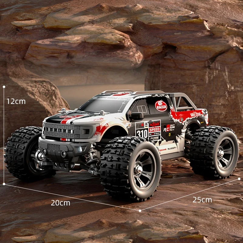 1: 18 Simulación proporcional Transmisión continuamente variable Vehículo de carreras todoterreno sin escobillas de alta potencia y alta velocidad