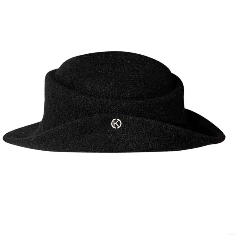 Unisex Woolen Cloches Hat Fashion Retros Charm Suitable for Casual Event