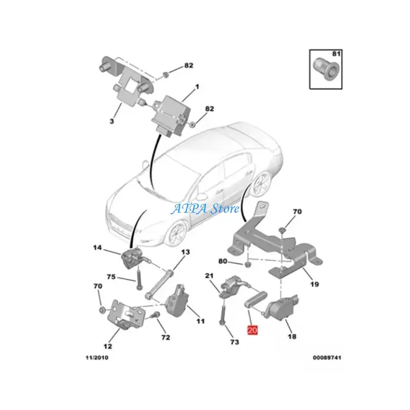 U13C Accuracy Engineered Corner Transducer Connection For Strengthened Driving Stability And Quick Reaction Control