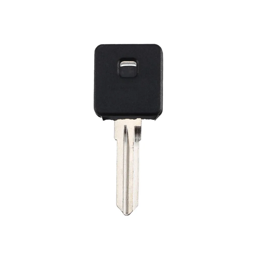 ​New Blank Motorcycle Uncut Key Black Length 34mm Professional for Harley Motorbike Spare Part Replacement Accessory