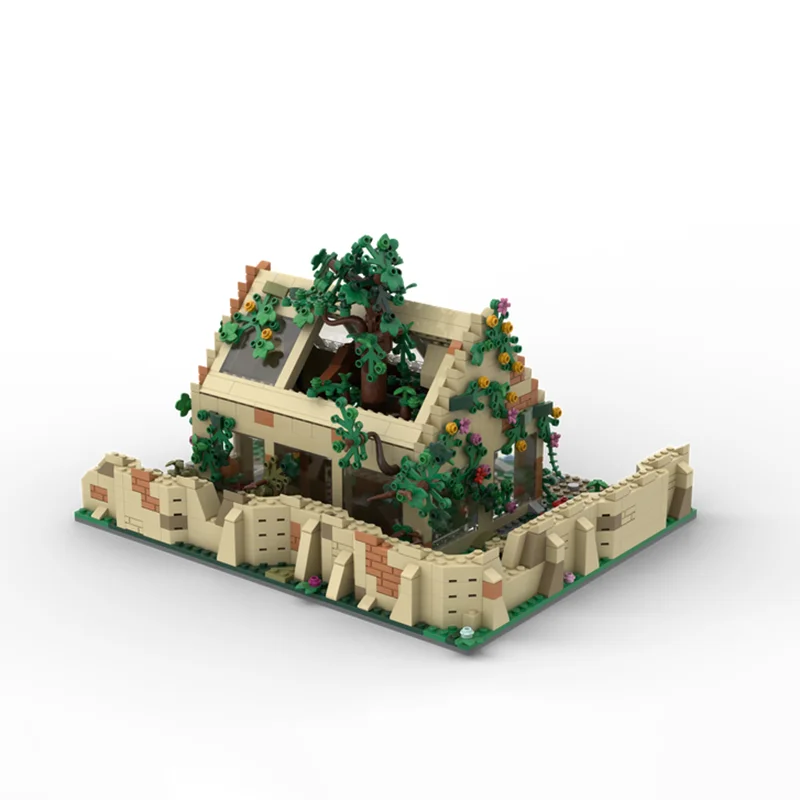 Modello di film popolare Moc Mattoni da costruzione Serre modulari Parte 2 Blocchi tecnologici modello Regali di costruzione di giocattoli fai da te di Natale