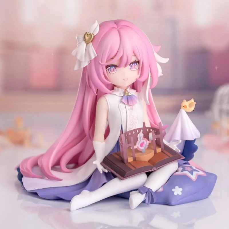 Spiel Honkai Impact 3 Kawaii Hübsches Mädchen Elysia Bronya Actionfigur Modell Desktop-Dekoration Süßes Geburtstagsgeschenk