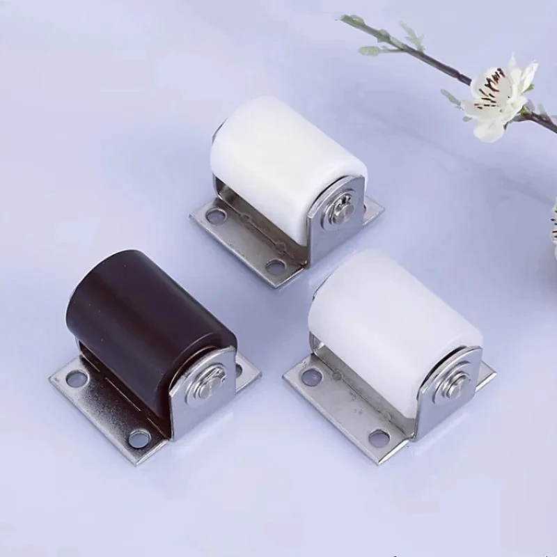 

1PC Stainless Steel Nylon Pulley Sliding Barn Door Lower Wheel Door and Window Guide Track Positioning Wheel Furniture Hardware
