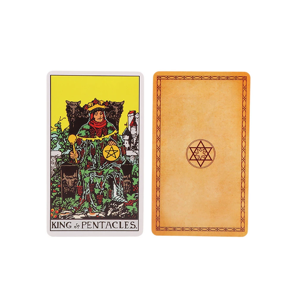 78 Karten/Deck traditionelle Tarot-Orakel karten für Anfänger, um die Wahrheits vorhersagen der Seele zu enthüllen Schicksal Board Runen Wahrsagerei Geschenke