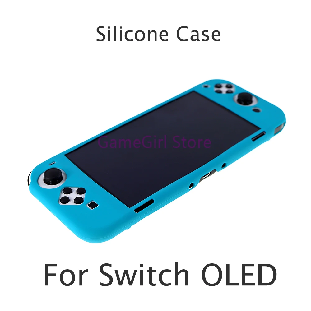 Non-clip 7 inch Silicone Protective Case Soft Shell Game Skin Cover For Switch Oled Replacement Part