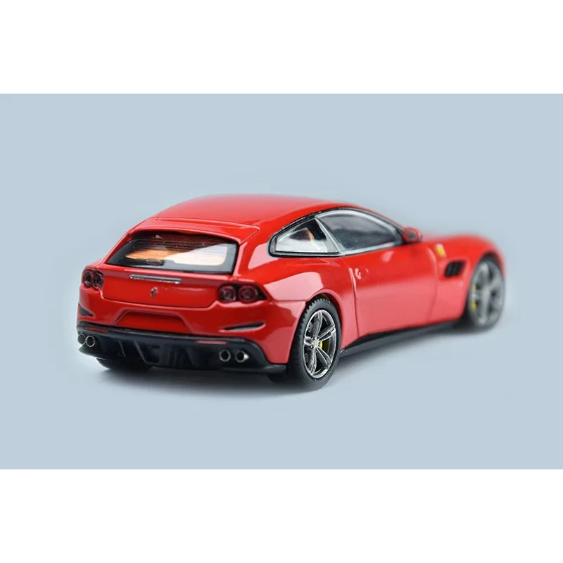 PreSale PK 1:64 GTC4 Lusso Opened Hood Diecast Diorama Car Model Collection Miniature Toy Phantom Kinght